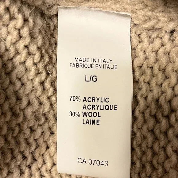🇮🇹 Chiaramente Italian Wool Sweater (NWT) - Picture 10 of 12